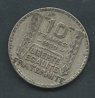 FRANCE  Turin 10 Francs 1930 ARGENT , Silver  Pic 7102 - 10 Francs