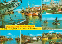 Nordseeküste - Neuharlingersie, Fischereihafen - Esens