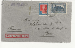 AIR FRANCE AEROPHILATELIE LIGNE MERMOZ ARGENTINE OCT 1934 Pour PARIS SANS CACHET - Aerei