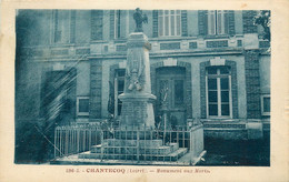 Dép 45 - Chantecoq - Monument Aux Morts - 2 Scans - état - Altri & Non Classificati