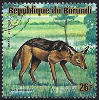 Burundi 1975 - Mi 1190 - YT Pa 385 ( Wild Fauna : Black-backed Jackal ) Airmail - Gebraucht
