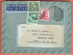 India Inland Letter / Ashoka Pillar, Lions 15p, Postal Stationery / Aerogramme, Air Mail - Inland Letter Cards