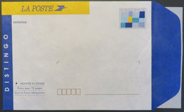 FRANCE Entier Postal 2003-E Sur Enveloppe DISTINGO PAP Format A5 De 1991 (CV 12 €) - Prêts-à-poster: Other (1995-...)