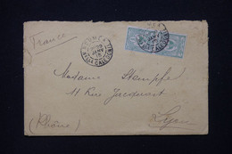 NOUVELLE CALÉDONIE - Enveloppe De Nouméa Pour Lyon En 1915 - L 115876 - Storia Postale