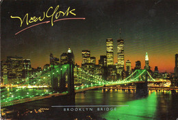 NEW YORK - Brooklyn Bridge By Night - Ponti E Gallerie