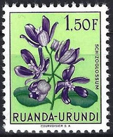 Ruanda-Urundi 1953 - Mi 143 - YT 187 ( Flowers ) MNG - Neufs