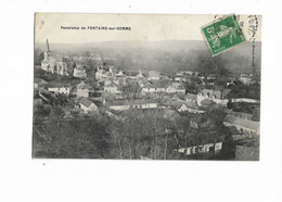 80 - Panorama De FONTAINE-sur-SOMME. CPA Ayant Circulé En 1914. BE. - Other Municipalities