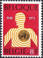1667** -  25e Anniversaire De L'OMS / 25e Verjaardag Van De WGO / 25-jähriges Jubiläum Der WHO - BELGIQUE / BELGIË - OMS