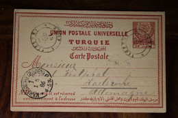 1886 CPA Ak Entier Alep Aleppo Syrie Syria Turquie Türkei LEVANT Empire Ottoman Allemagne Germany Deutschland - Storia Postale