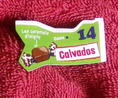 Magnets. Magnets "Le Gaulois" Départements Français. Calvados (14) (les Caramels D'Isigny) - Altri & Non Classificati