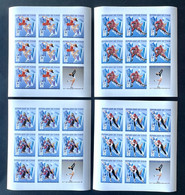 Stamps Full Set In Sheets Olympic Games Nagano 98 Chad Imperf. - Invierno 1998: Nagano
