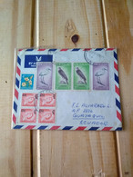 NZ.rare Destine Ecuador.letter 1961.bird Stamps * 2.queen Ovpt*4 Reg Letter.commems Post E7 - Covers & Documents
