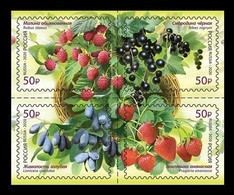 Russia 2020 Mih. 2807/10 Flora Of Russia. Berries MNH ** - Nuovi