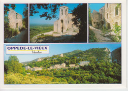 CPM Oppede-le-Vieux - Pittoresque Village Du Massif Du Lubéron (carte Avec 4 Vues) - Oppede Le Vieux