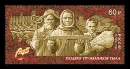 Russia 2020 Mih. 2884 World War II. Way To The Victory. The Feat Of Home Front Workers MNH ** - Nuovi