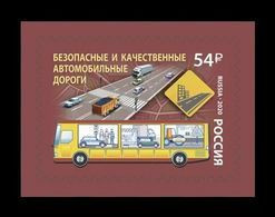 Russia 2020 Mih. 2886 Safe And High Quality Roads. Bus. Automobiles MNH ** - Ungebraucht