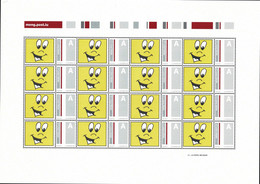 Luxembourg Luxemburg 2010 Timbres Personnalisés Luxexpo Feuille 16x A Neuf MNH** - Full Sheets