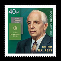 Russia 2020 Mih. 2920 Legal Scientist Lev Jawitsch MNH ** - Nuovi