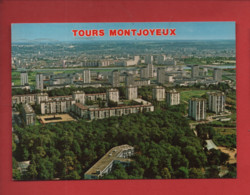 CPM -  Tours -(Indre-&-Loire 37) - Le Centre Résidentiel De Monjoyeux- Les Fontaines Et Les Bords Du Cher - Tours