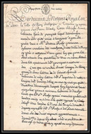 40677/ Généralité De Riom Auvergne 1675 Devaux N°124 Indice 11 Lettre Parchemin Timbre Fiscal - Covers & Documents