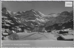 Lauenen Im Winter Und Wildhorn En Hiver - Lauenen