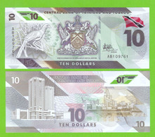 TRINIDAD & TOBAGO 10 DOLLARS  2020  P-W62  UNC - Trinidad & Tobago