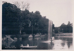 Delcampe - L'Isle VD, En Barque Et Jet D'eau Sur La Venoge (163) 10x15 - L'Isle
