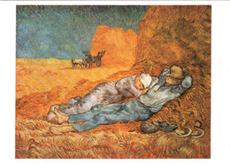 CPM 75 Paris - Musée D'Orsay. La Méridienne D'après Millet 1889-1890 De Vincent VAN GOGH, TBE The Siesta / Mittagsrube - Van Gogh, Vincent