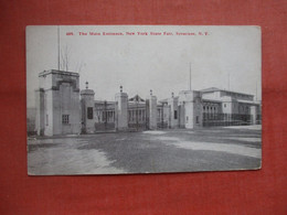 Main Entrance  New York State Fair.  Syracuse  New York     Ref 5464 - Syracuse