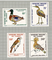 Congo (Brazzaville) 1978, Bird, Birds, Set Of 4v, MNH** - Other