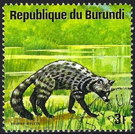 Burundi 1975 - Mi 1159 - YT 655 ( Wild Fauna : African Civet ) - Gebruikt