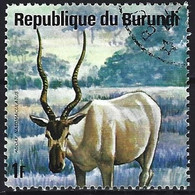 Burundi 1975 - Mi 1149 - YT 645 ( Wild Fauna : Antelope Addax ) - Usados