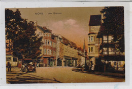 4130 MOERS, Am Steintor, Strassenbahn, Taxi, Coloriert, Verlag Knuffmann - Köln - Moers