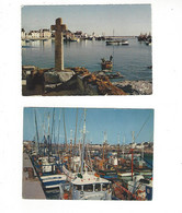 LE GUILVINEC Lot De 2 Cartes  Le Port        ****  RARE     A   SAISIR **** - Guilvinec