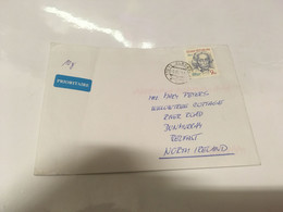 (3 F 33) Letter Posted From Czech Republic To Ireland - Storia Postale