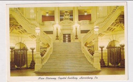 AK 034072 USA - Pennsylvania - Capitol Building - Main Stairway - Harrisburg