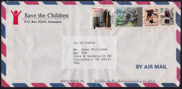 ISRAEL 1995 COVER To USA @D2707L - Briefe U. Dokumente