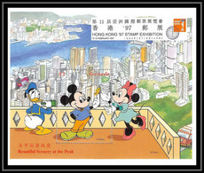 80049 Grenade Grenada Hong Kong 97 Mickey Minnie Donald Disney Bloc (BF) Neuf ** MNH - Disney