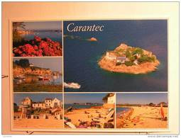 Carantec - Le Panorama De La Chaise Du Curé, L'Ile Callot, Les Plages De La Grève Blanche, Du Port Et Du Kèlen Et L'ile - Carantec