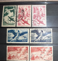 France PA YT 16 à 18, 18a, 19 - Used Stamps