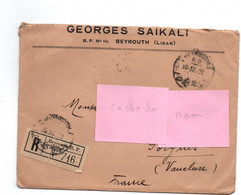 Timbre Du GRAND LIBAN - Cartas & Documentos