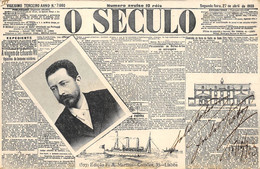 CPA LISBOA - JORNAIS - O Seculo ( Ed. F. A. Martins Nº 537) - Lisboa