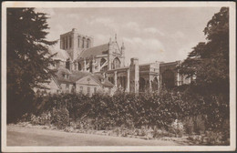 View Of The Cathedral From The SE, Winchester, Hampshire, 1935 - Tuck's RP Postcard - Winchester