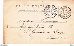 Carte Lourdes Pic Ger 1903 Sfax Tunisie Saint Germain Daguin Piston - Covers & Documents