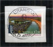 Riverland (River Murray)  Wetland. South-Australia. Oblitéré 1 ère Qualité, Sur Fragment Lettre. Haute Faciale $ 3,50 - Usados