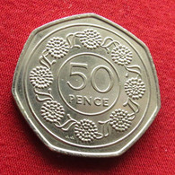 Gibraltar 50 Pence 1988 AA - Gibraltar
