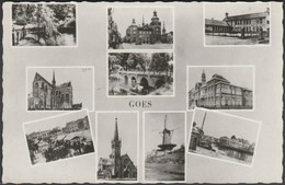 Multi View, Goes, C.1950s - J T Jr Foto-Briefkaart - Goes