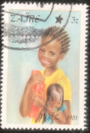 ZaÏre - C6/26 - (°)used - 1981 - Michel 743 - Kerstmis - Used Stamps