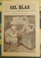 Revue GIL BLAS STEINLEN Bon Papa Jules Ricard RABIER La Noire A BRUANT - Tijdschriften - Voor 1900