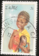 ZaÏre - C6/27 - (°)used - 1981 - Michel 743 - Kerstmis - KINSHACA - Used Stamps
